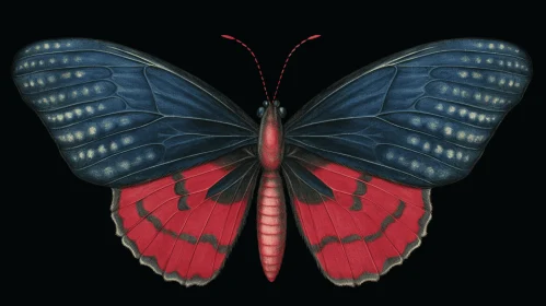 Exquisite Butterfly Illustration: A Blend of Science and Art