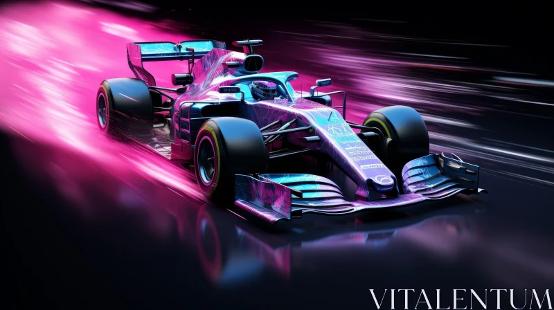 Formula 1 Car Racing Action | Speed and Excitement AI Image