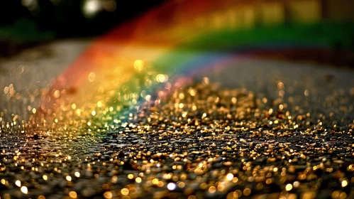 Enchanting Rainbow and Sparkles Image