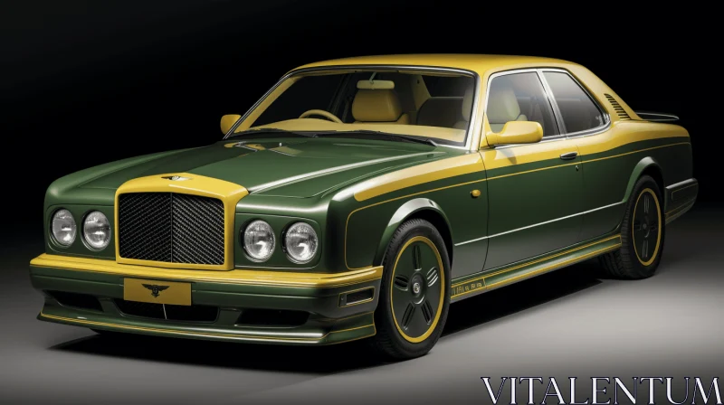 Extravagant Bentley R1: A Neo-Geo Masterpiece AI Image