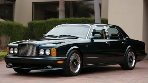 Elegant Bentley Limousine in a Park | Neo-Geo Minimalism