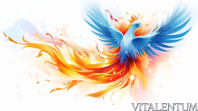 Majestic Phoenix - Symbol of Hope and Renewal AI Image
