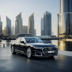 Captivating Audi 8 Series in Dubai: Turbocharged Diesel Engine & Film Noir Aesthetics