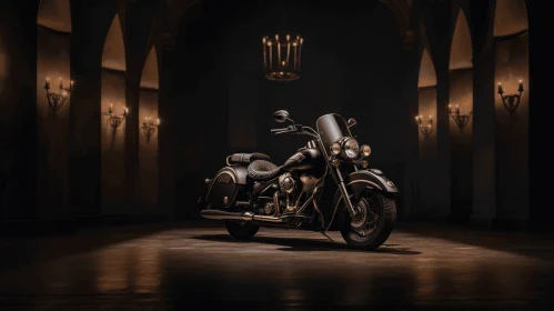 Captivating Motorcycle Artwork: Indian Pop Culture and Photorealistic Rendering
