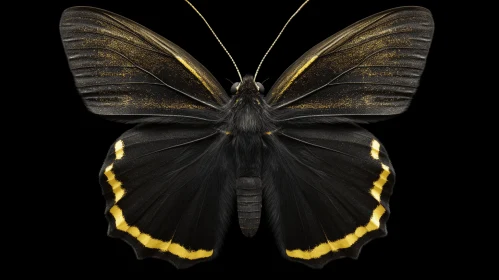 Johnsonia's Black and Gold Butterfly: A Study in Ultrafine Detail