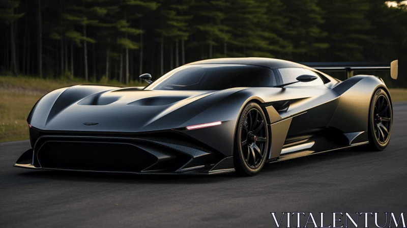 Aston Martin VB11: A Masterpiece of Speed and Style AI Image