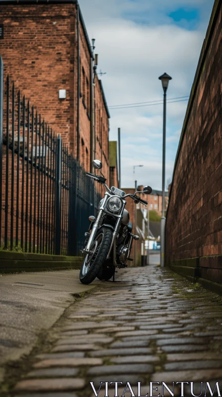 Captivating Motorcycle Photography: Urban Life and Intensity AI Image
