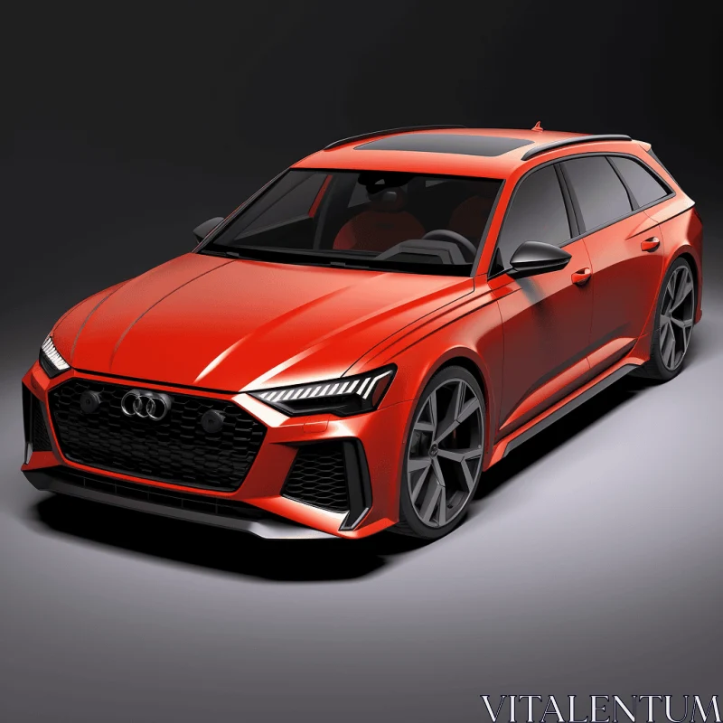 2020 Audi RS6 Concept: A Hyperrealistic Masterpiece AI Image