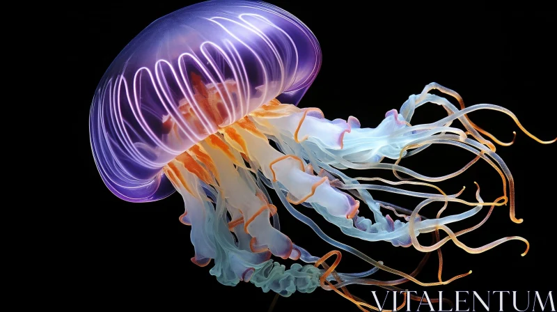 Stunning Jellyfish Photography AI Image
