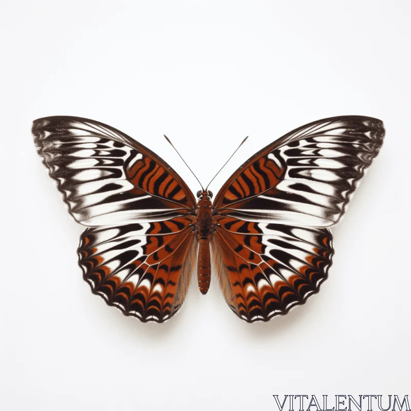 Minimalistic Butterfly Art: Bold Patterns & Symmetry AI Image