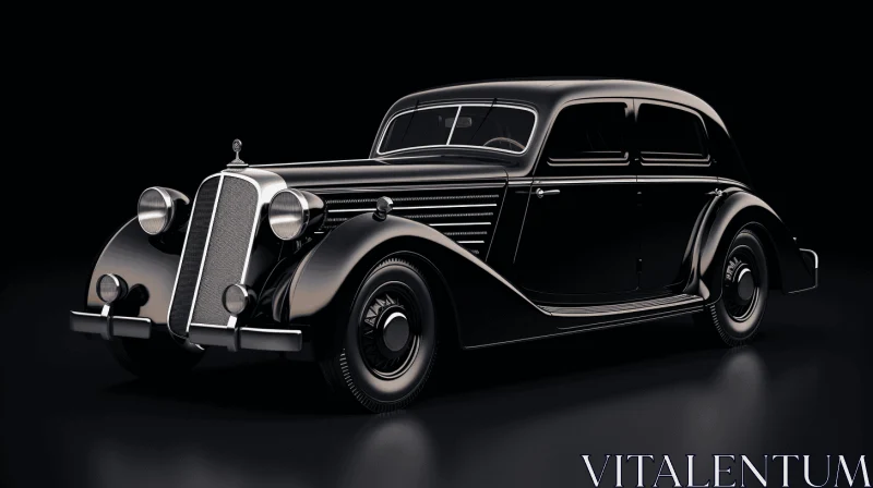 Exquisite Vintage Automobile | Art Deco Design | 8k Resolution AI Image