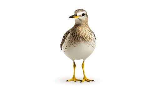 Photorealistic Bird with Yellow Legs - Tumblewave Art