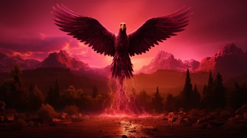 Majestic Phoenix Rising - Symbol of Hope and Renewal