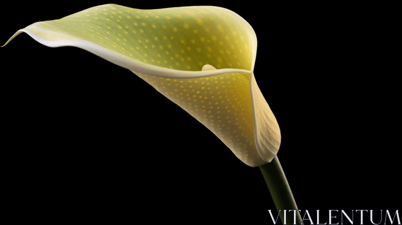 AI ART Mesmerizing Lialopha Lily - Modern, Sleek, Dotted & Curvilinear