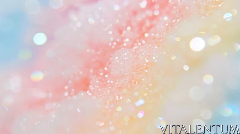 Pink Sparkles Background - Soft and Feminine Texture AI Image
