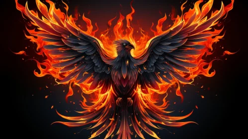 Phoenix Digital Art - Symbol of Hope and Renewal