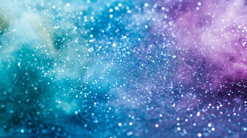 Blue and Purple Glitter Sparkles Texture