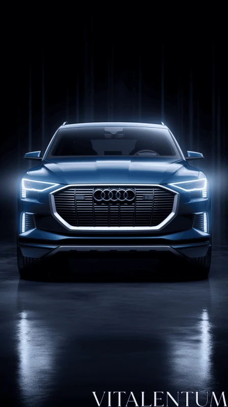 Audi Electric Vehicle Preview | Realistic Light | Traditional Style AI Image