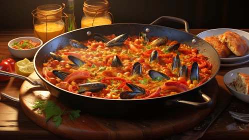 Savor the Flavors: Spanish Seafood Paella Delight