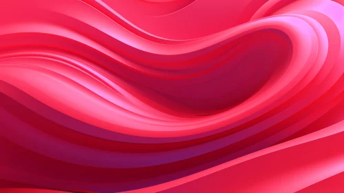 Pink and Purple Gradient 3D Art with Flowing Lines