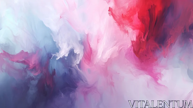 Colorful Abstract Painting - Ethereal Watercolor Artwork AI Image