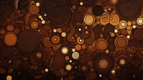 Coffee Palette Abstract Background