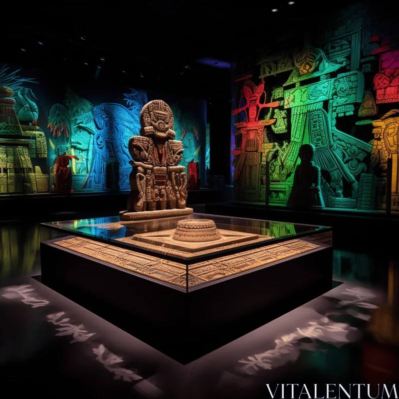 Discover the Enchanting Exhibit at Mexico Cultural Center and Museum AI Image