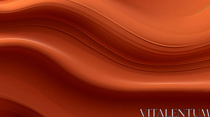 Elegant Waves Abstract Background AI Image
