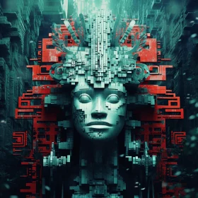 Captivating Electronic Art Inspired by the Yucatan | Futuristic Fragmentation