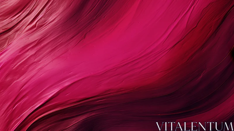 Red and Pink Abstract Painting | Warmth and Energy AI Image