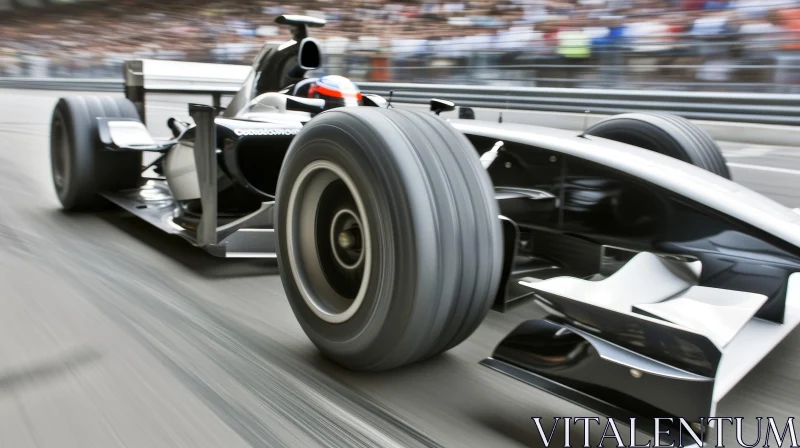 Exciting Formula 1 Car Racing Image AI Image