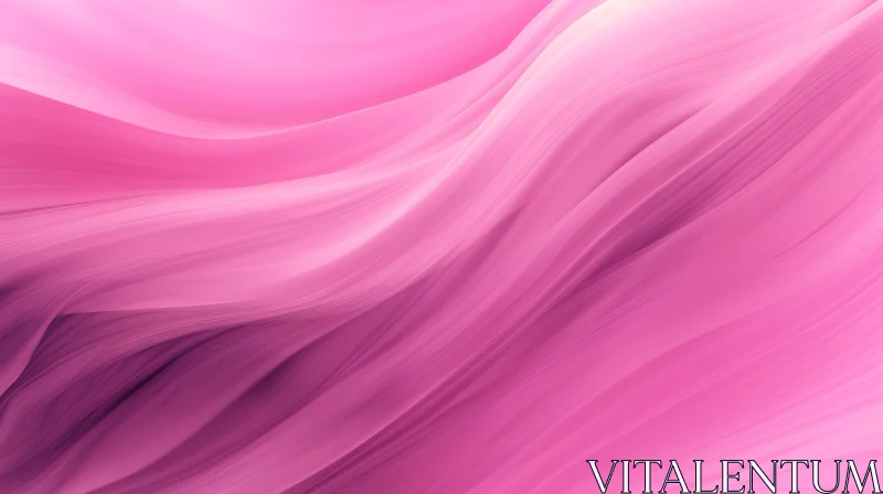 Ethereal Pink and Purple Abstract Background AI Image