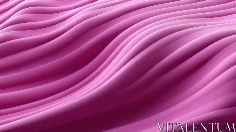 Wavy Surface 3D Rendering | Depth and Movement | Abstract Art AI Image