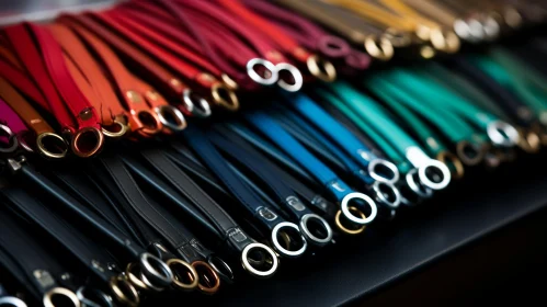 Colorful Leather Belts Collection - Premium Fashion Accessories