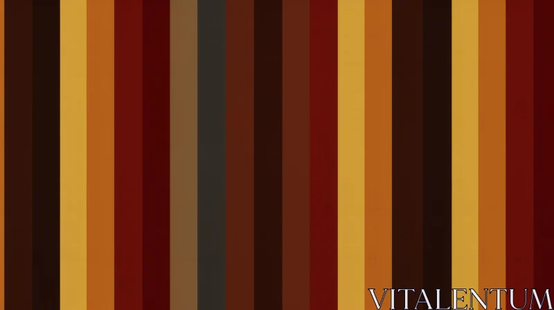 Warm and Vibrant Vertical Stripes Background AI Image