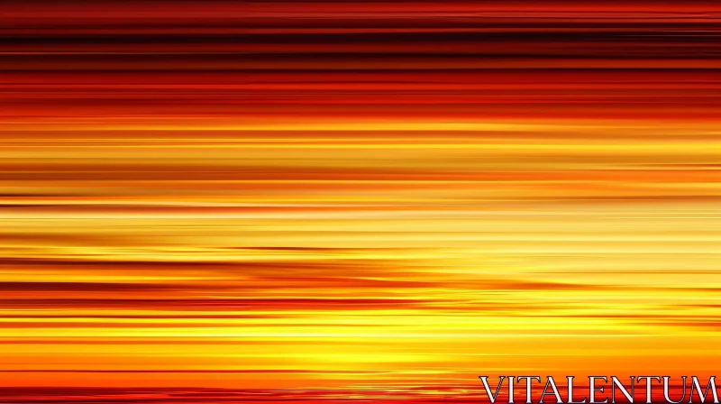 Warm Color Stripes Abstract Background AI Image