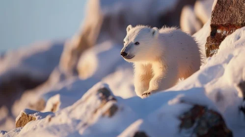 Polar Bear Cub Wildlife Photography