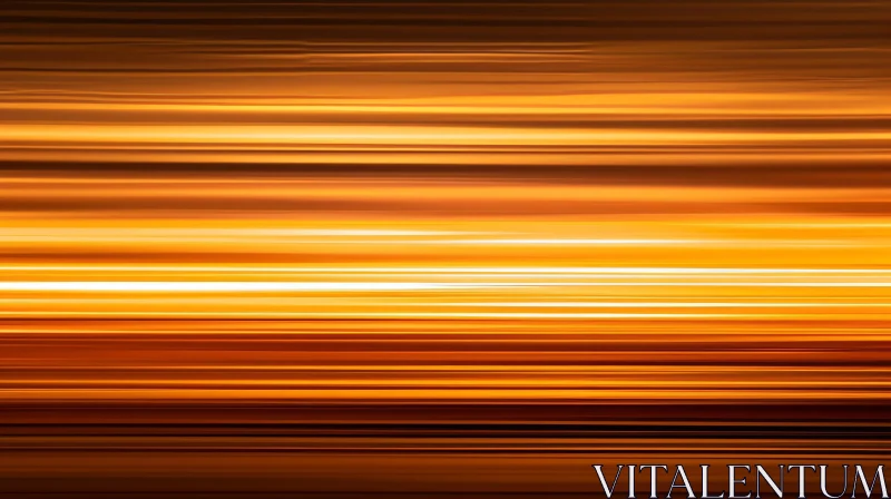 Warm Abstract Horizontal Lines Background AI Image