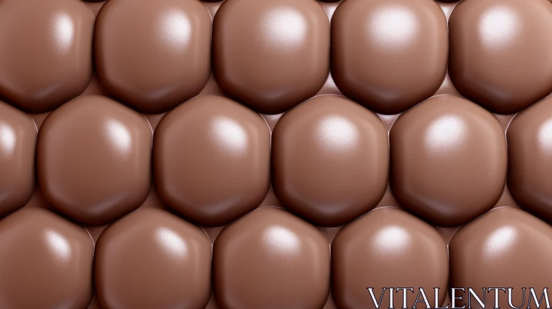 Delicious Milk Chocolate Bar Close-Up AI Image
