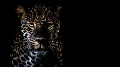 Intense Black Panther Close-Up | Wildlife Magazine Cover Art