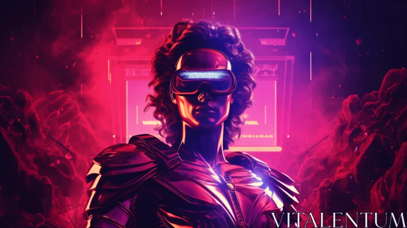 Immerse Yourself in a Cyberpunk Fantasy | Captivating Artwork AI Image