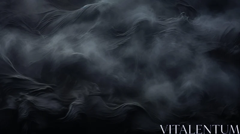 Enigmatic Smoke and Fog - Mysterious Background AI Image