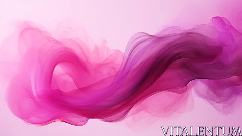 Pink and Purple Abstract Wave Background AI Image