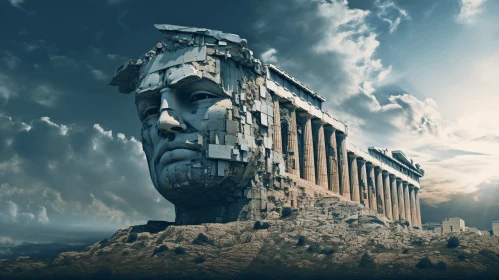 Surrealistic Portraiture of the Parthenon: Decaying Landscapes and Fragmented Icons
