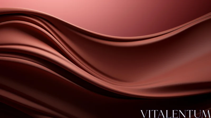 Dark Brown Cloth 3D Render | Smooth Texture | 3840x2160 pixels AI Image