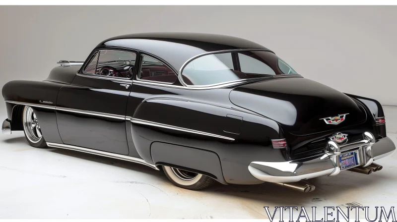 Classic 1950s Chevrolet Bel Air Car - Vintage Automobile AI Image