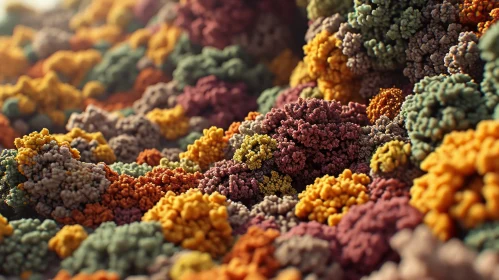 Enchanting Coral Reef: Underwater Diversity in Vibrant Colors