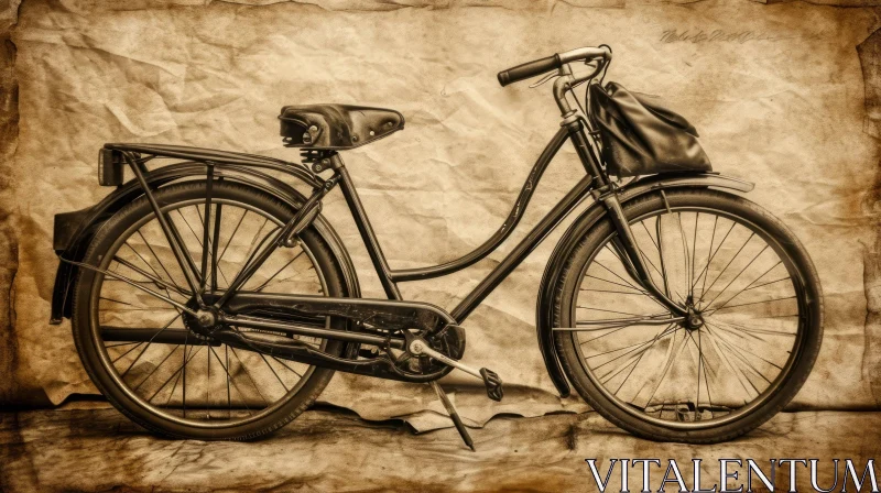 Vintage Bicycle Photography AI Image