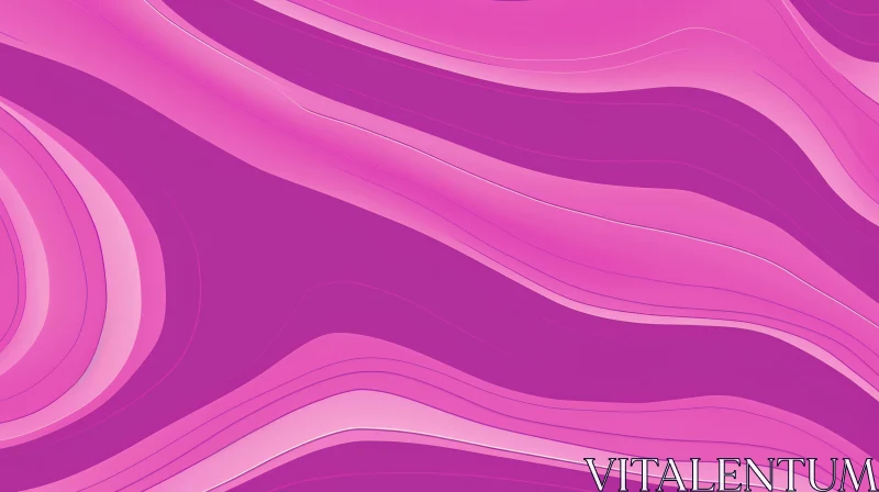 Pink and Purple Abstract Marble-like Texture Background AI Image