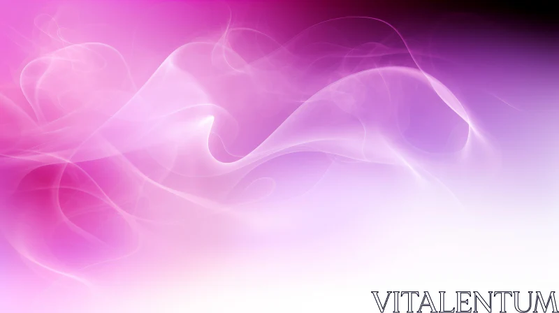 Pink and Purple Abstract Background - Soft and Ethereal AI Image